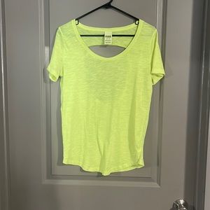 Victoria’s Secret pink extra small T-shirt with open back